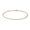 Thumbnail Image 1 of 10K Gold Rambo Chain Bracelet Made in Italy - 7.5&quot;