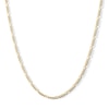 Thumbnail Image 1 of 10K Solid Gold Figaro Chain Made in Italy - 20&quot;