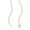 Thumbnail Image 2 of 10K Solid Gold Figaro Chain Made in Italy - 20&quot;