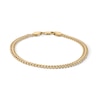 Thumbnail Image 1 of 10K Hollow Gold Infinity Chain Bracelet Made in Italy - 7.5&quot;