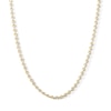 Thumbnail Image 1 of 10K Hollow Gold Diamond-Cut Cable Chain Made in Italy - 18&quot;