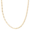 Thumbnail Image 1 of ​​​​​​​10K Solid Gold Mirror Valentino Chain Made in Italy - 20&quot;