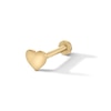 Thumbnail Image 1 of 14K Gold Heart Stud - 18G 5/16&quot;