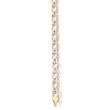 Thumbnail Image 2 of 10K Semi-Solid Gold Diamond-Cut Rambo Chain Bracelet - 8.5&quot;