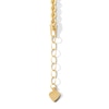 Thumbnail Image 2 of 10K Hollow Gold Heart Rope Chain Bracelet - 7&quot; + 1&quot;