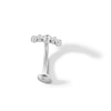 Thumbnail Image 1 of Stainless Steel CZ Five Stone Floating Belly Button Ring - 14G 7/16&quot;