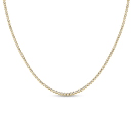 ​​​​​​​​​​​​​​10K Gold 5 CT. T.W. Lab-Created Diamond Tennis Necklace