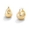 Thumbnail Image 1 of 10K Hollow Gold Bold Hoops