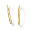 Thumbnail Image 1 of 10K Hollow Gold Diamond-Cut Hoops