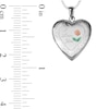 Thumbnail Image 2 of Sterling Silver Enamel I Love You Heart Locket Pendant - 18&quot;