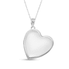 Thumbnail Image 1 of Engravable Heart Locket Pendant - 18&quot;