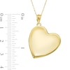 Thumbnail Image 2 of Engravable Heart Locket Pendant - 18&quot;