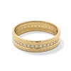 Thumbnail Image 1 of 14K Gold Plated CZ Single Row Eternity Ring