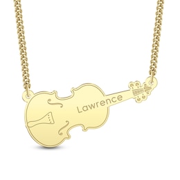 Violin Name Pendant - 22&quot;