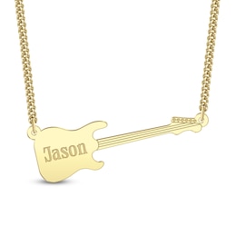 Guitar Name Pendant - 16&quot; + 2&quot;