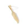 Thumbnail Image 2 of 10K Gold Feather Necklace Charm