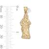 Thumbnail Image 3 of 10K Gold Sacred Heart Jesus Necklace Charm