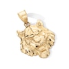 Thumbnail Image 2 of 10K Gold Tiger Head Necklace Charm