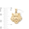 Thumbnail Image 3 of 10K Gold Tiger Head Necklace Charm