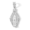 Thumbnail Image 1 of Sterling Silver CZ Mary Necklace Charm