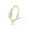 Thumbnail Image 1 of 14K Gold 1/15 CT. T.W. Lab-Created Diamond Hoop - 19G