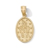 Thumbnail Image 4 of 10K Gold Miraculous Mary Medallion Necklace Charm