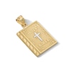 Thumbnail Image 4 of 10K Gold Holy Bible Two-Tone Necklace Charm