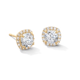 10K Gold CZ Birthstone Studs