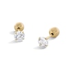 Thumbnail Image 1 of 10K Gold CZ Reversible Studs