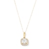 Thumbnail Image 1 of 10K Gold CZ Birthstone Pendant - 18&quot;