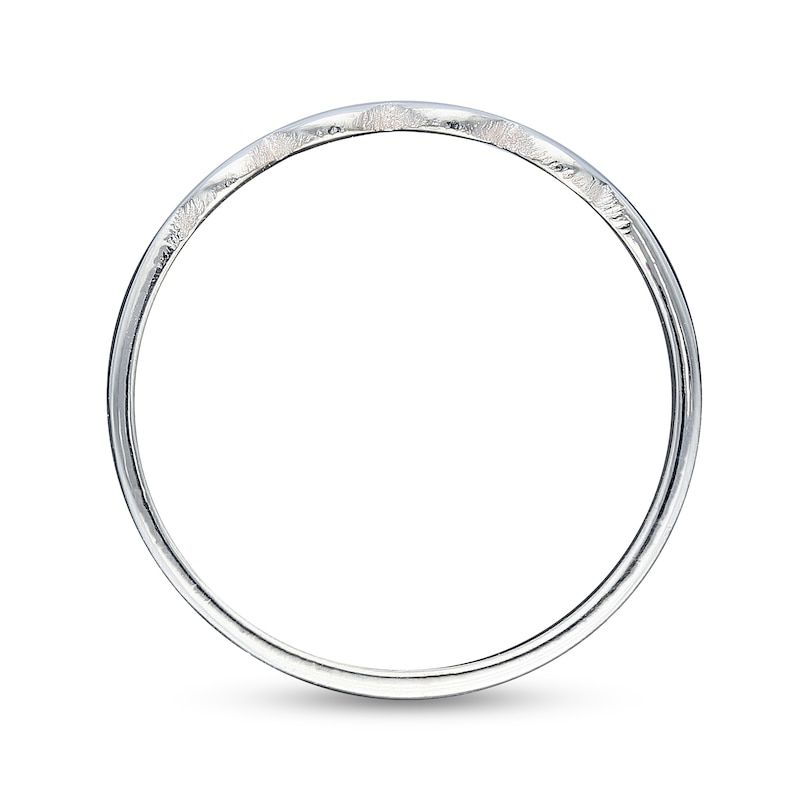 Main Image 2 of Sterling Silver Engravable Bubble Name Ring