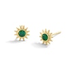 Thumbnail Image 1 of 10K Gold CZ Birthstone Sun Studs