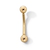 Thumbnail Image 1 of 14K Gold Belly Button Ring - 14G 7/16&quot;