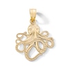 Thumbnail Image 1 of 10K Gold Octopus Necklace Charm