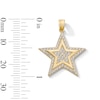 Thumbnail Image 2 of 10K Gold CZ Star Necklace Charm